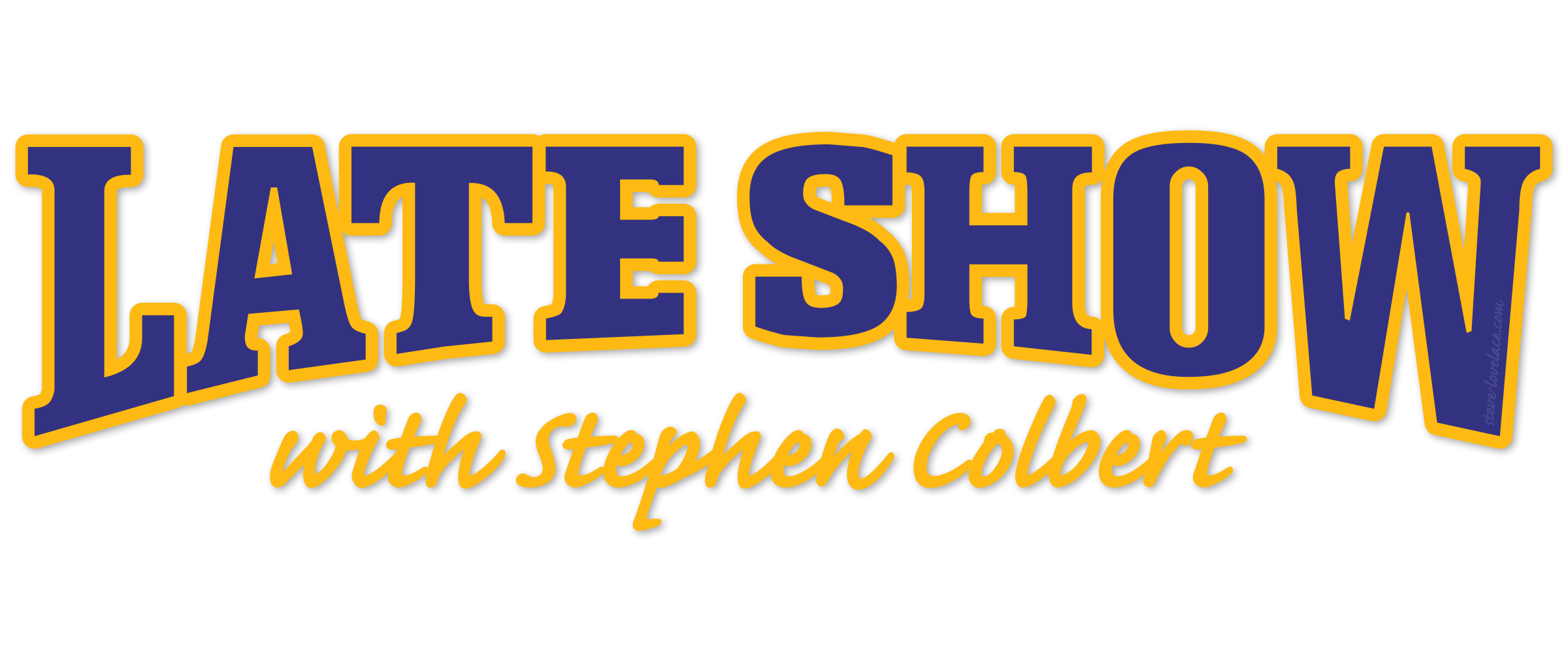 Stephen Colbert Report Logo - The Future of Stephen Colbert — Steve Lovelace