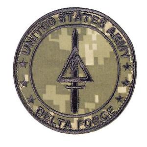 Delta Force Logo - US army operational detachment delta force ACU UCP ECWCS fastener ...