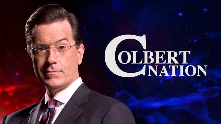 Stephen Colbert Report Logo - Stephen Colbert Retires 'The Colbert Report' With Help of Celebrities