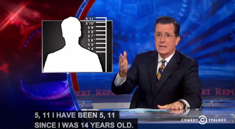 Stephen Colbert Report Logo - Google Gives Stephen Colbert A Half Inch After Comedian Spotlights ...