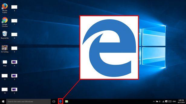 Microsoft Edge Browser Logo - How to use Microsoft Edge - BT