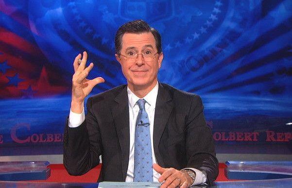 Stephen Colbert Report Logo - Watch: President Obama Takes Over for Stephen Colbert on 'The ...