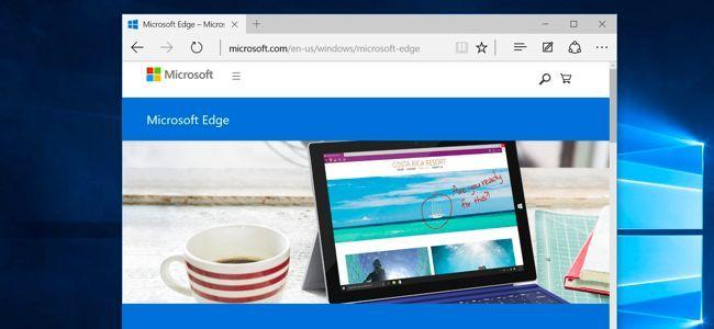 Microsoft Edge Browser Logo - 11 Tips and Tricks for Microsoft Edge on Windows 10