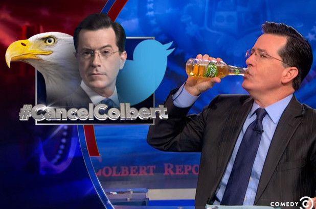 Stephen Colbert Report Logo - Colbert deletes @ColbertReport Twitter account after outcry | Page Six