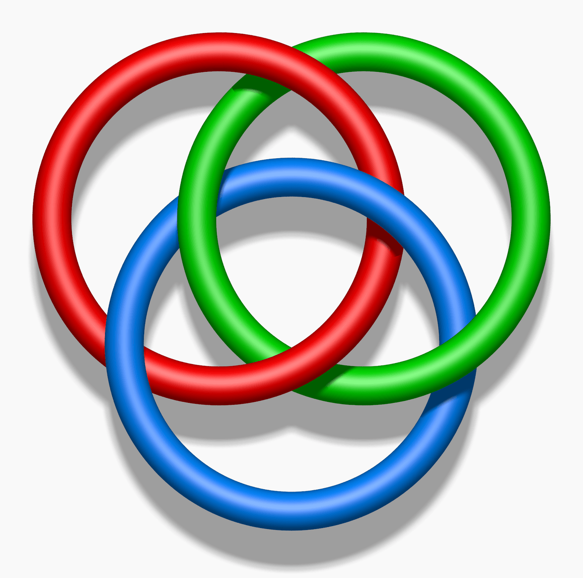 3 Rings Logo - Borromean rings