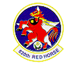 820th Red Horse Logo - 820th RED HORSE