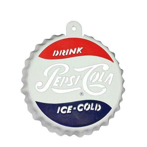 Cristmas Red White and Looking Brand Logo - Northlight 3.25 Classic Pepsi Cola Bottle Cap Logo Cut Out
