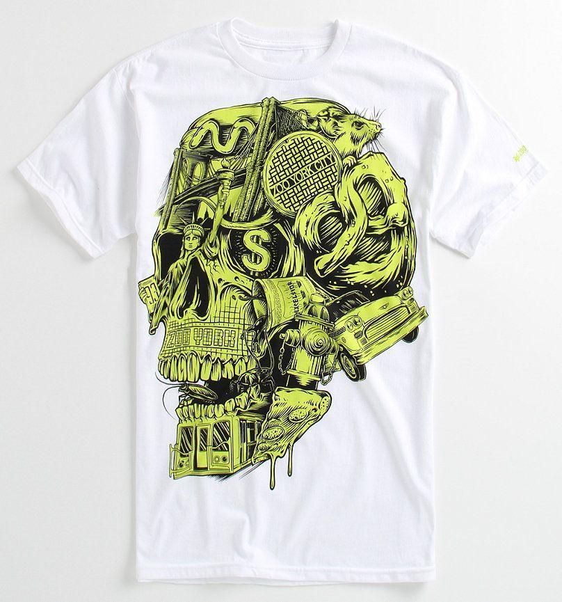 Zoo York Skull Logo - Zoo York skull tee. | Fashonista.... :) | Tees, Zoo york clothing ...