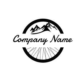 Black and White Mountain Logo - Free Mountain Logo Designs. DesignEvo Logo Maker