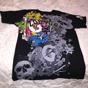 Zoo York Skull Logo - Rare Zoo York Gatorade Excelsior T Shirt Skull Bones Urban Size