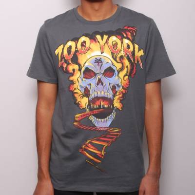 Zoo York Skull Logo - Zoo York Skull Ride T-Shirt Shadow - Skate T-Shirts from Native ...