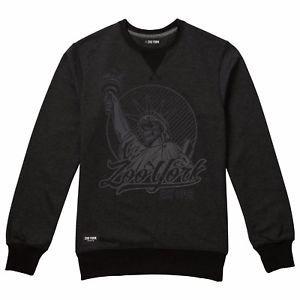 Zoo York Skull Logo - Mens ZOO YORK CREW Liberty Skull Black Jumper top