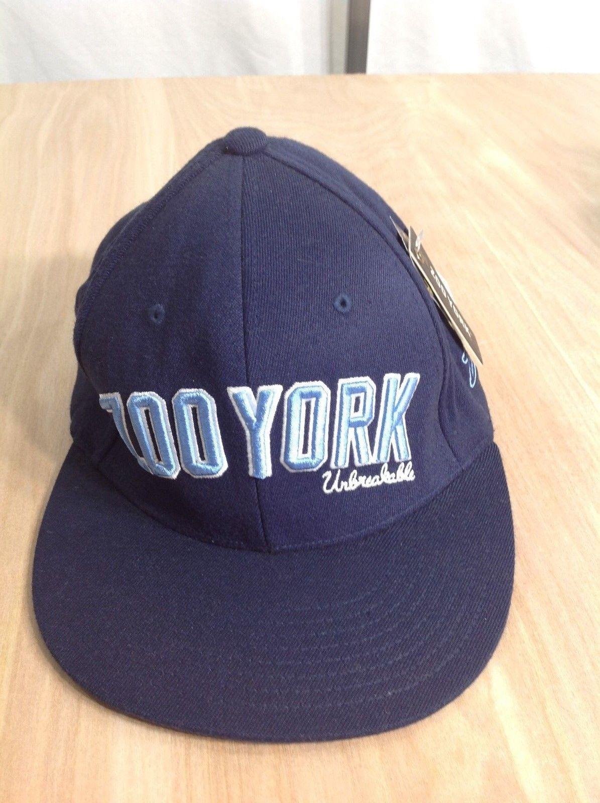 Zoo York Skull Logo - NEW Mens Zoo York Ball Cap L XL 1 Navy Blue Unbreakable Skull 1 L XL