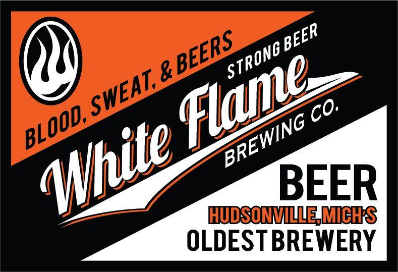 White Flame Logo - White Flame Brewing Company