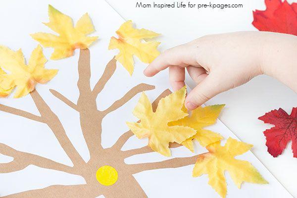 Red Leaf Yellow Logo - Red Leaf, Yellow Leaf Sorting Activity - Pre-K Pages