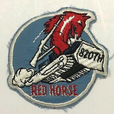 820th Red Horse Logo - ORIGINAL VINTAGE 820TH Red Horse Squadron Patch - $9.99