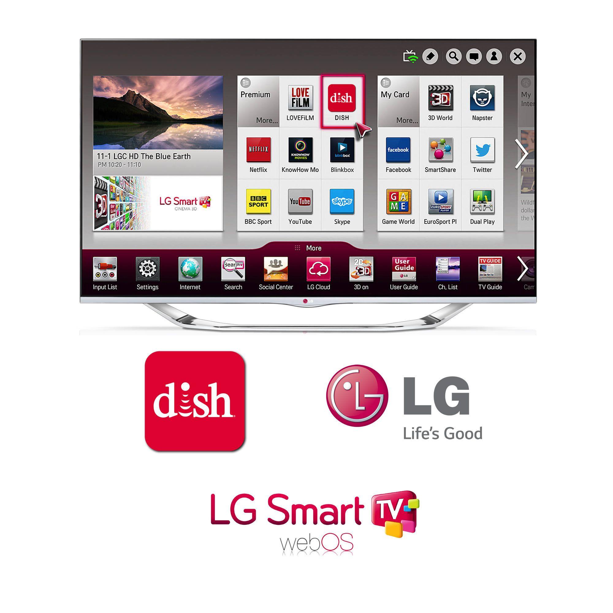 Small LG TV Logo - DISH App Delivers Hopper Experience on LG Smart TVs | Business Wire