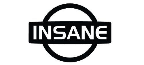 Nissan Racing Logo - Nissan insane Decal, sticker, die cut, drifting, racing