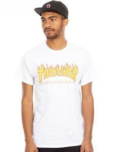 White Flame Logo - Thrasher White Flame Logo T-Shirt | eBay