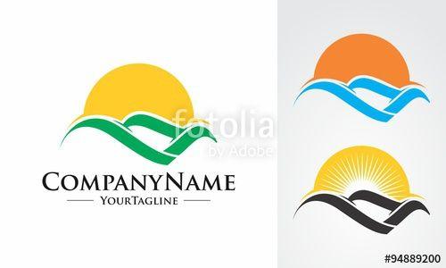 Sun and Mountain Logo - sun mountain logo 