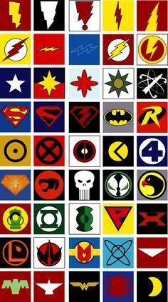 DC Superhero Logo - SUPERHERO LOGOS LIST AND NAMES image galleries - imageKB.com ...