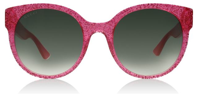 Gucci Pink Glitter Logo - Glitter Sunglasses | Endource