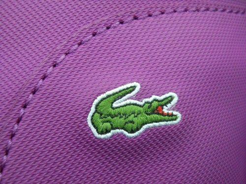 Crocodile Shopping Logo - carrying croc – lacoste shopping bag | gogirl cafe