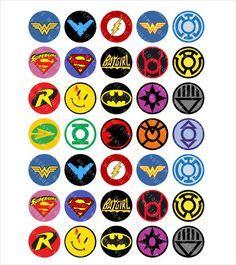 DC Comics Superhero Logo - superhero logos - Google Search | party ideas | Superhero logos ...