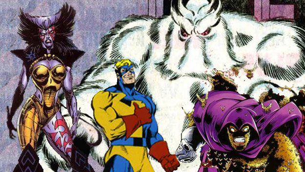 Obscure Superhero Logo - Our favorite obscure Marvel characters