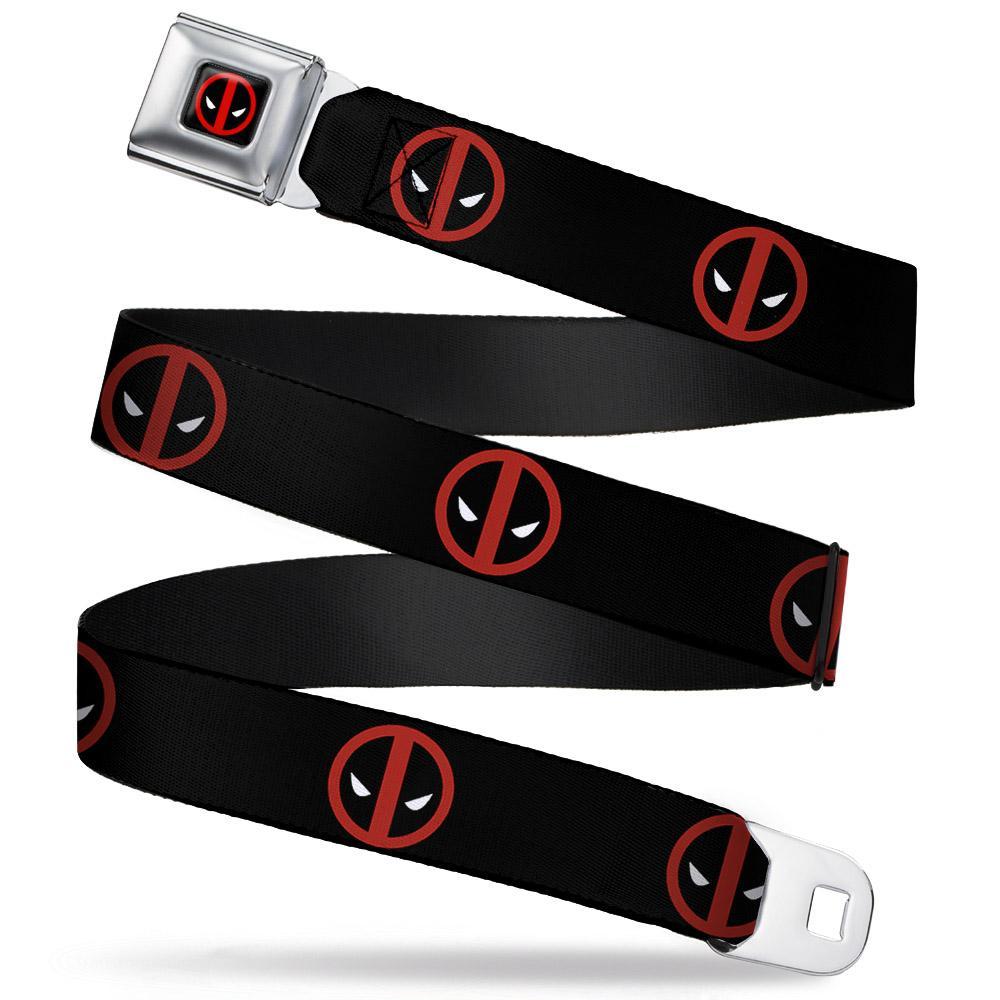Red White and S Automotive Logo - Buckle Down Seatbelt Belt Flag Stripe