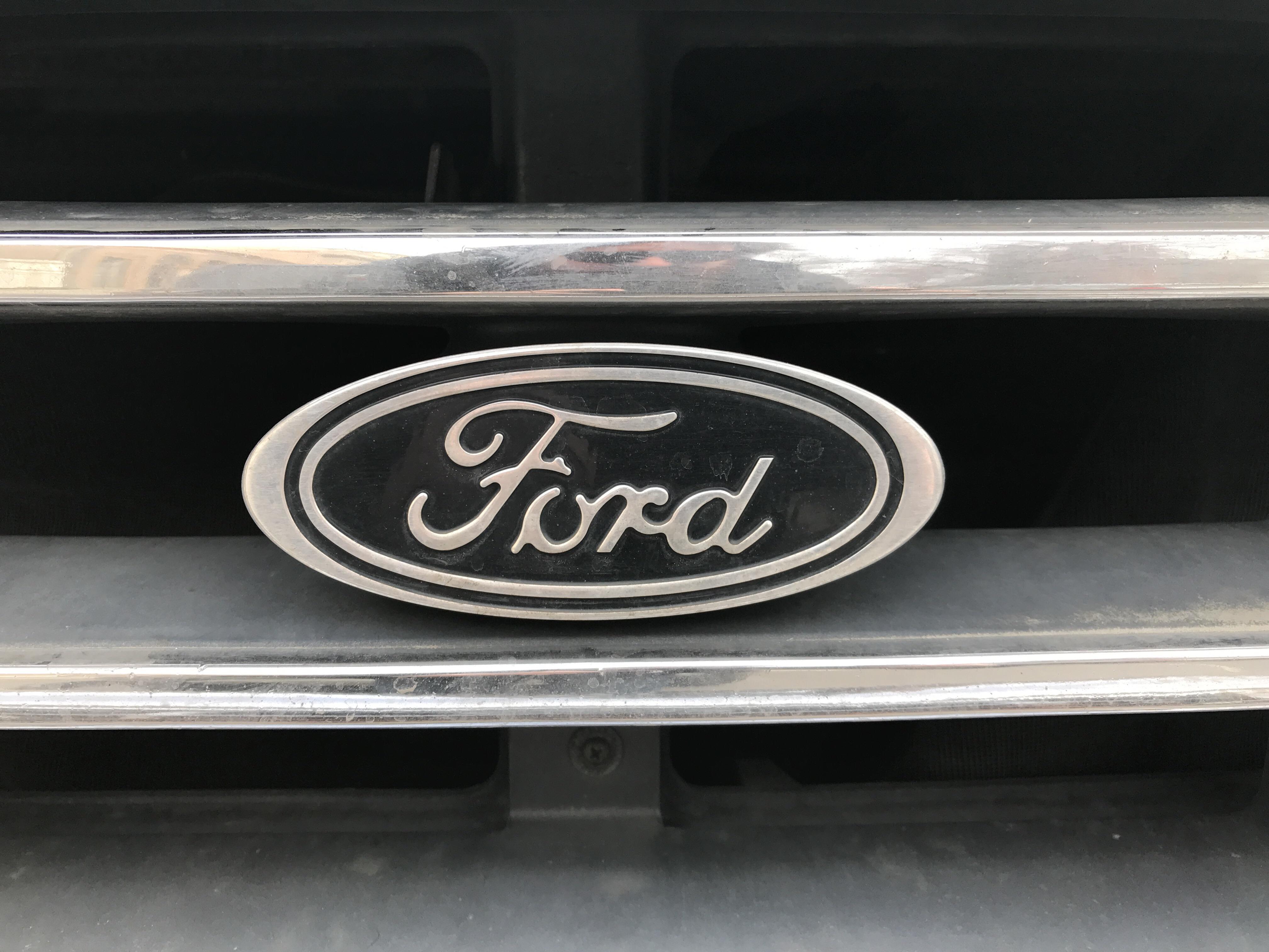Original Ford Logo - As I was walking to work this morning I found a Ford truck from the ...