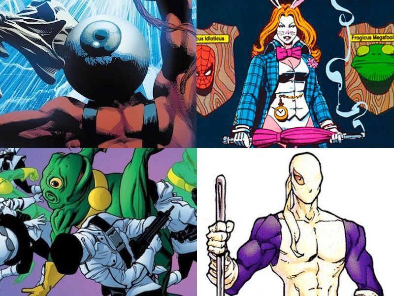 Obscure Superhero Logo - 10 Ridiculous Obscure Marvel Characters - Part 1 — GeekTyrant