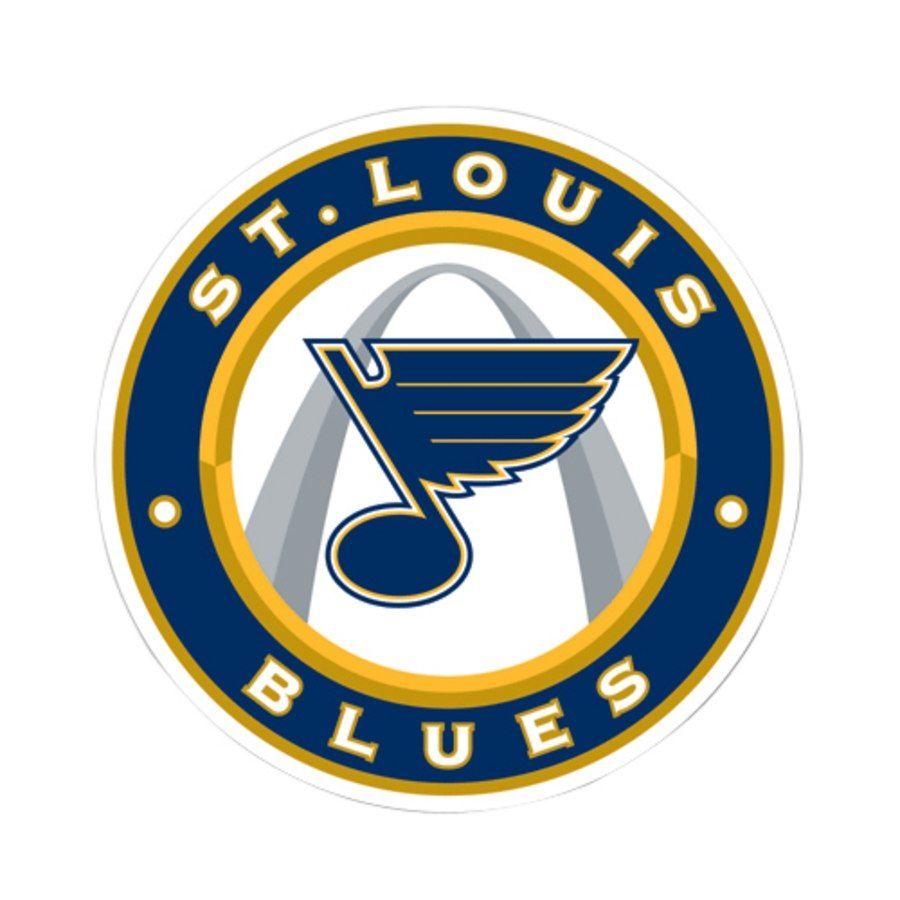 St. Louis Blues Logo - St. Louis Blues 8'' x 8'' Team Logo Die-Cut Decal