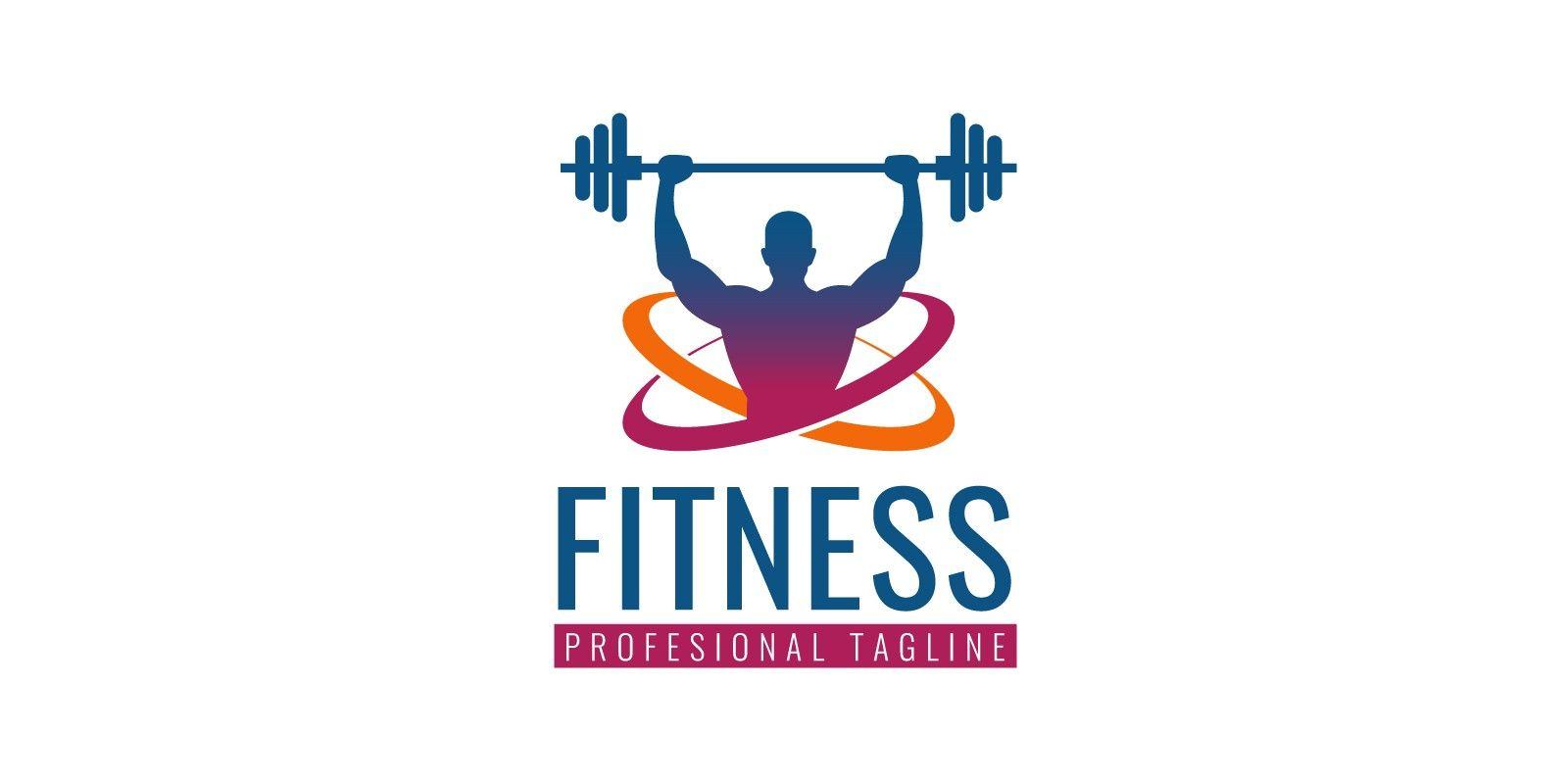 Fitness Logo - Gymnasium Fitness Logo | Codester