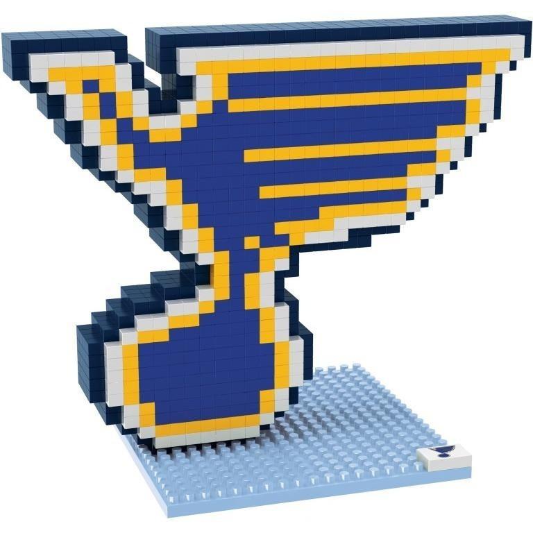 St. Louis Blues Logo - St Louis Blues NHL BRXLZ 3D Construction Puzzle Set - Logo
