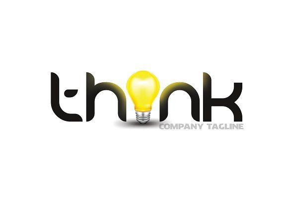 Thinking Logo - Think Stock Logo ~ Logo Templates ~ Creative Market