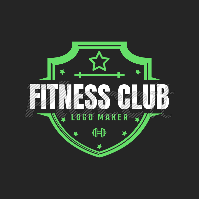 Fitness Logo - Placeit Logo Maker with Shields