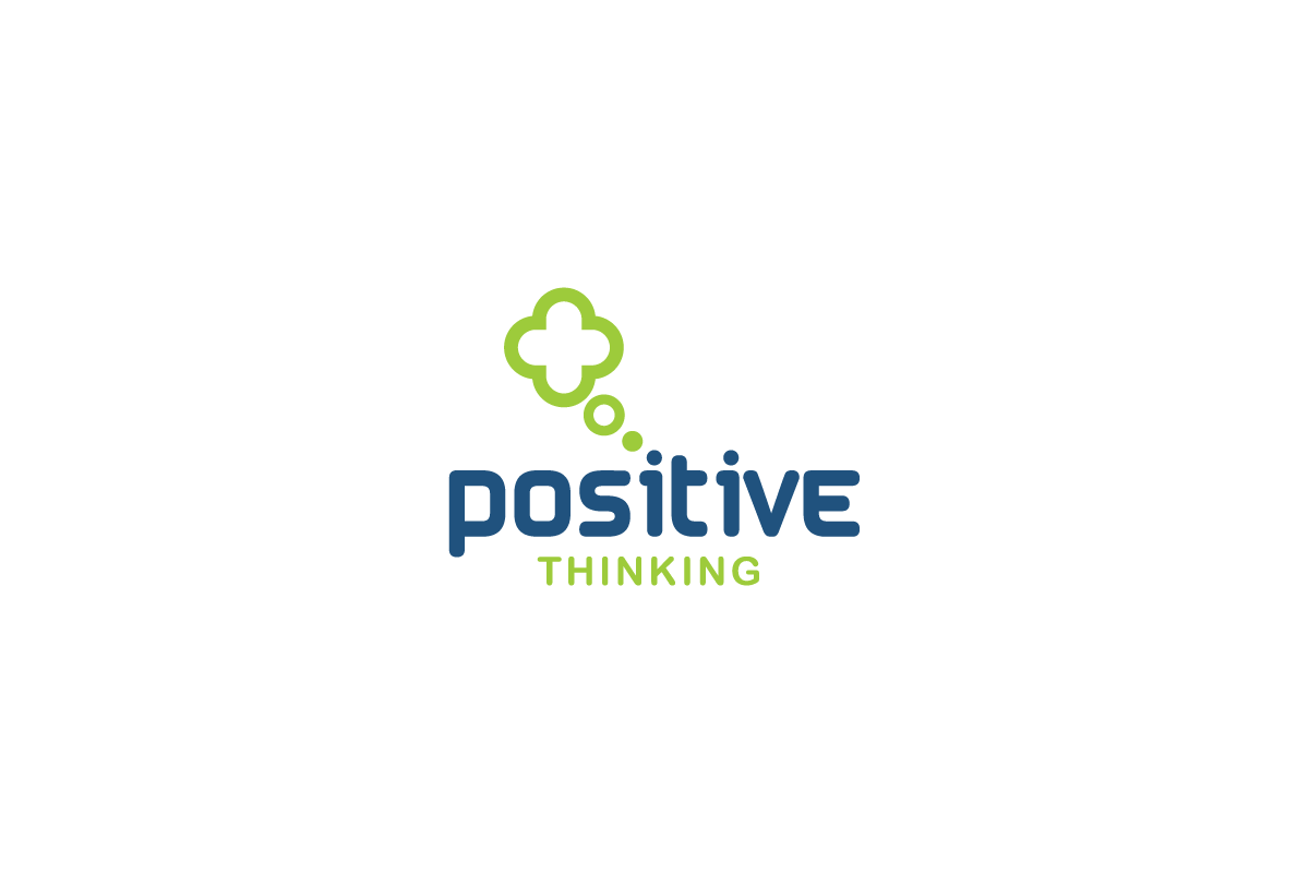 Positive Logo - Positive Thinking Think Bubble logo Design | Logo Cowboy