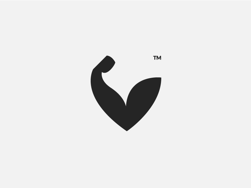 Fitness Logo - V + fitness / Logo WIP by Mateusz Urbańczyk