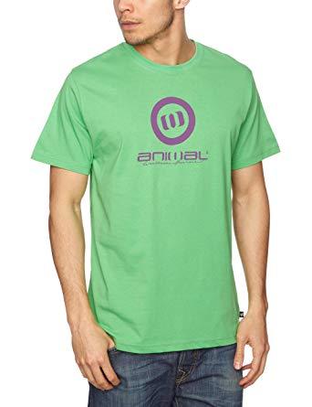 Green X Logo - Animal Largs Logo Men's T Shirt Kelly Green X Large CL2SA002
