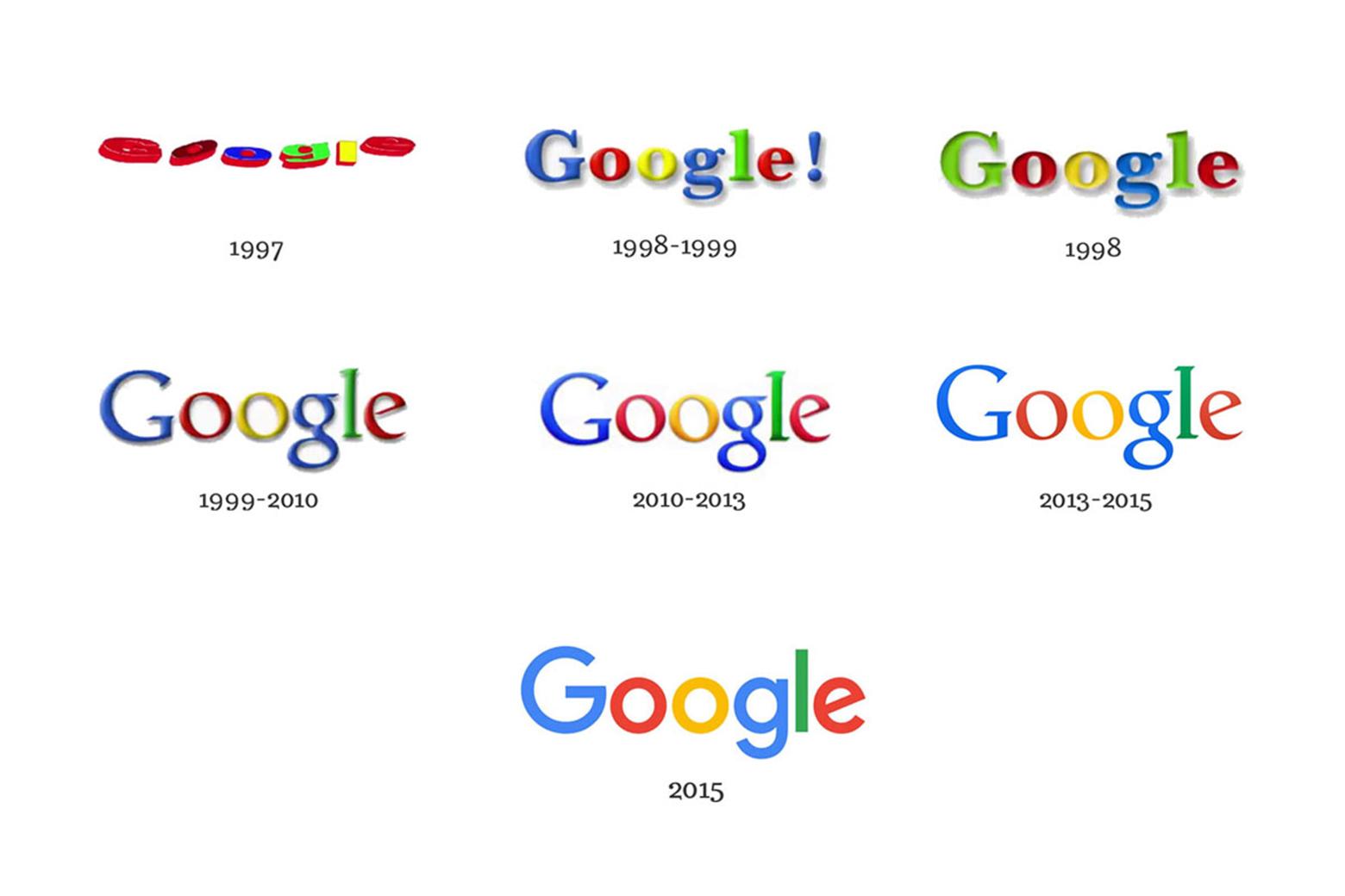 1999 Google Logo - On the new Google Logo — 2x4