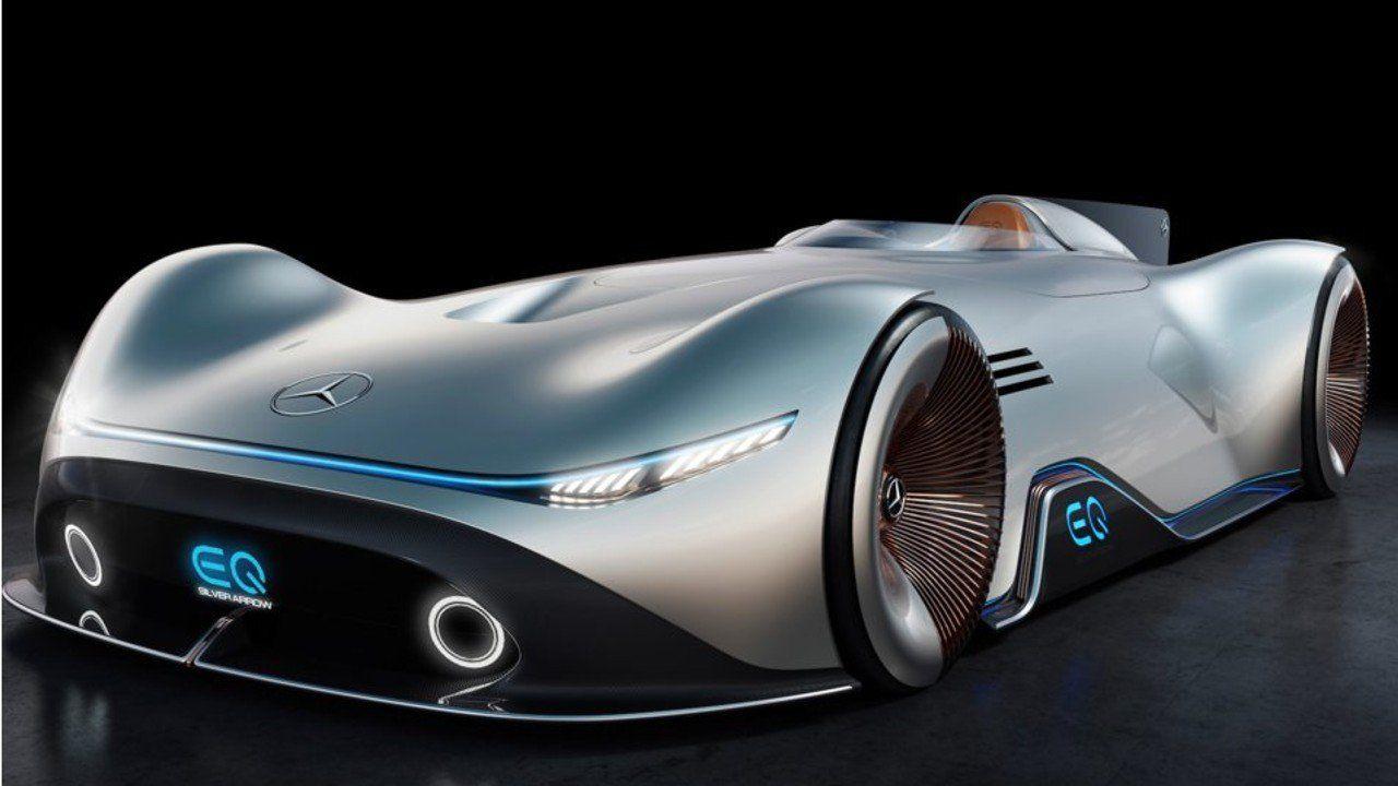2 Silver Arrows Logo - Back to the future for Mercedes' EQ Silver Arrow e-concept design ...