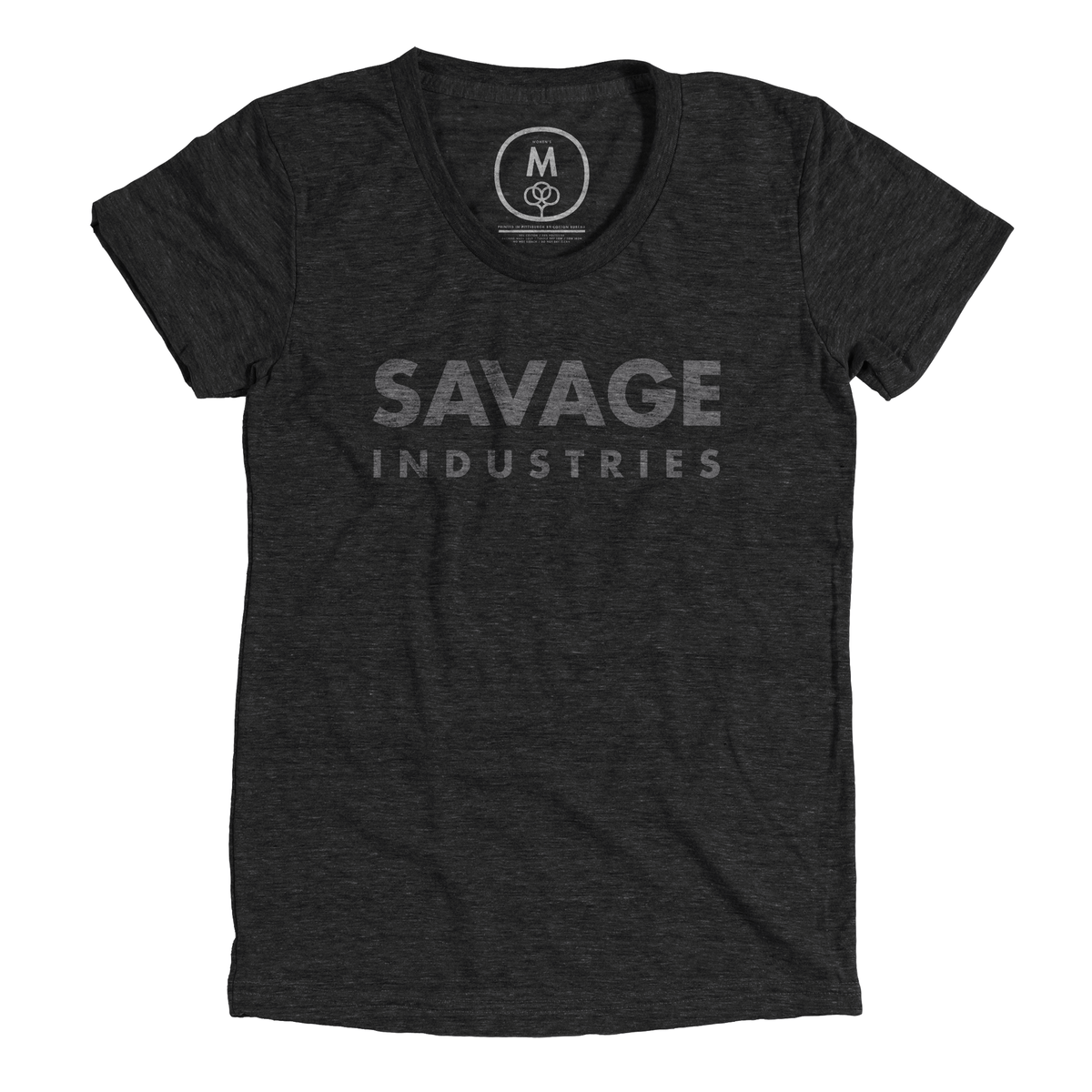 Savage Industries Logo - Savage Industries” graphic tee by Savage Merchandising. | Cotton Bureau