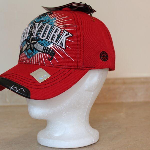 Red Boomerang with Logo - Red New York Logo Adjustable Fit Cap - Products - Boomerang Fashions ...