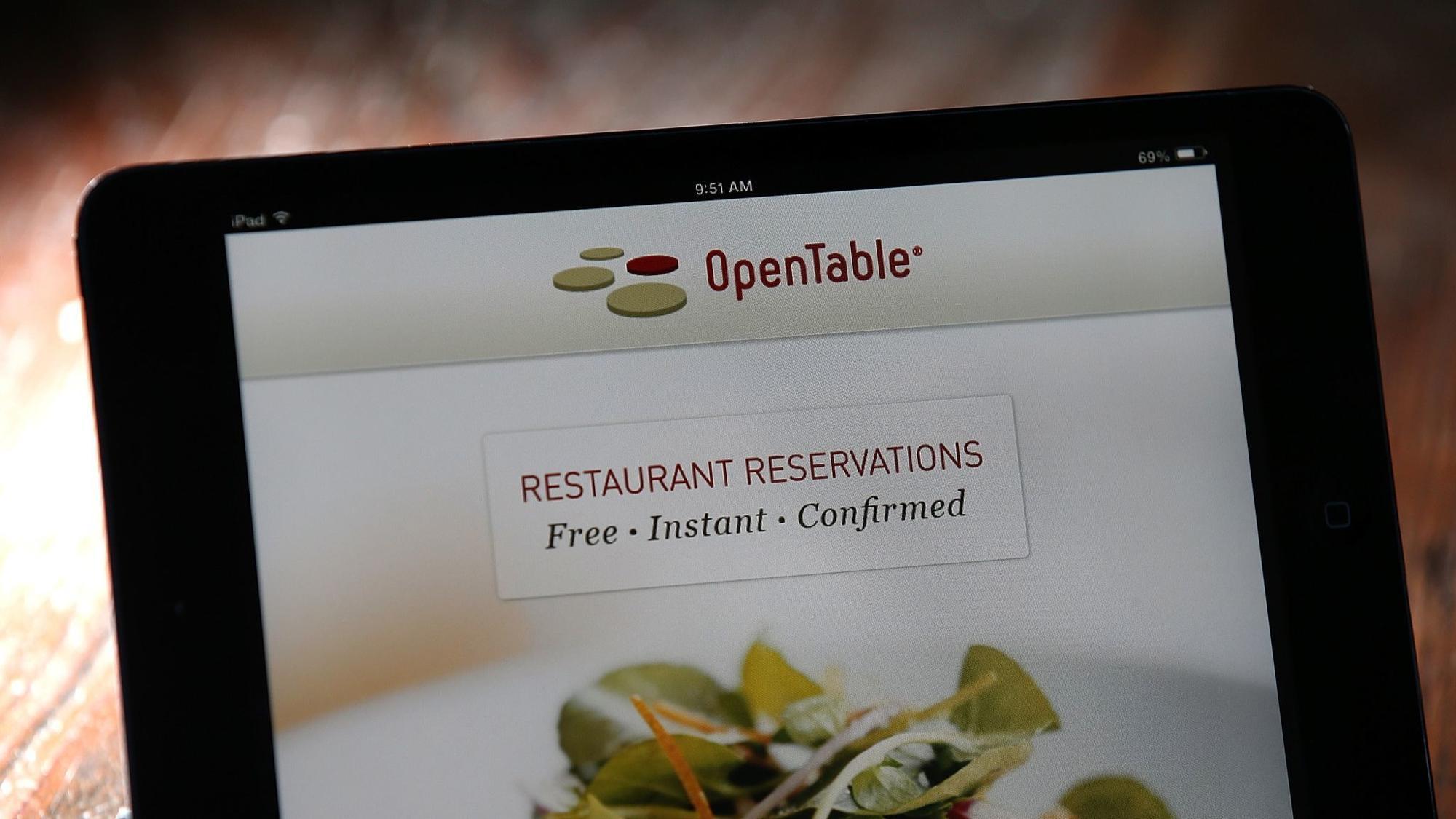 Make Reservations OpenTable Logo - Why OpenTable's reservation scandal is a big deal for restaurants ...