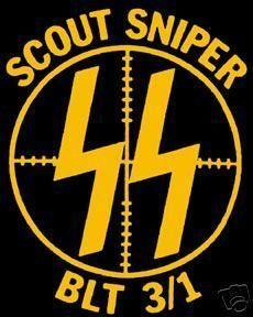 USMC SS Logo - Image result for marine scout sniper ss logo. tabs. Marines, USMC
