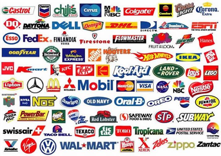 Different Brand Logo - Interesting Logos Of Different Companies #26313