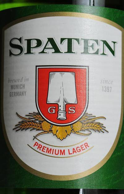 Spaten Lager Logo - BEERS TO YOU: Spaten is called premium lager for good reason. Food