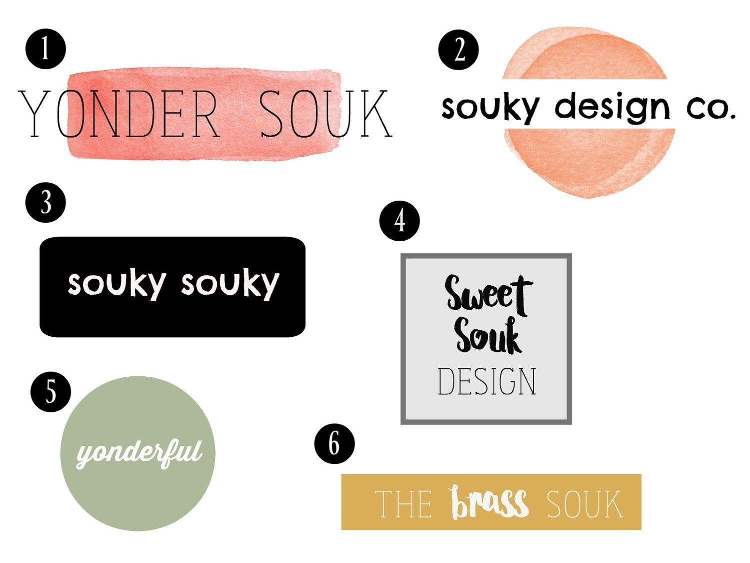 Name 3 People Logo - Step Three: Name Your Business — Souky Souky
