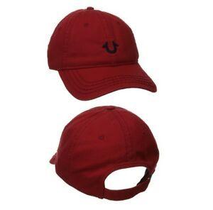 Red Horseshoe Logo - New True Religion Core Horseshoe Logo Baseball Trucker Hat Cap
